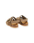 Sandali kaki in pelle RUNUKAKI / 23KK3861SLB604