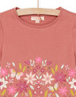 T-shirt con motivi a fiori RAMAGTI1 / 23S901T1TMCE415