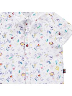 Baby boys' short-sleeved shirt CUFRICHEM / 18SG10H1CHM099