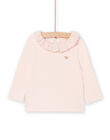 Top con stampa cuore in lurex RIJOBRA2 / 23SG0983BRAD310