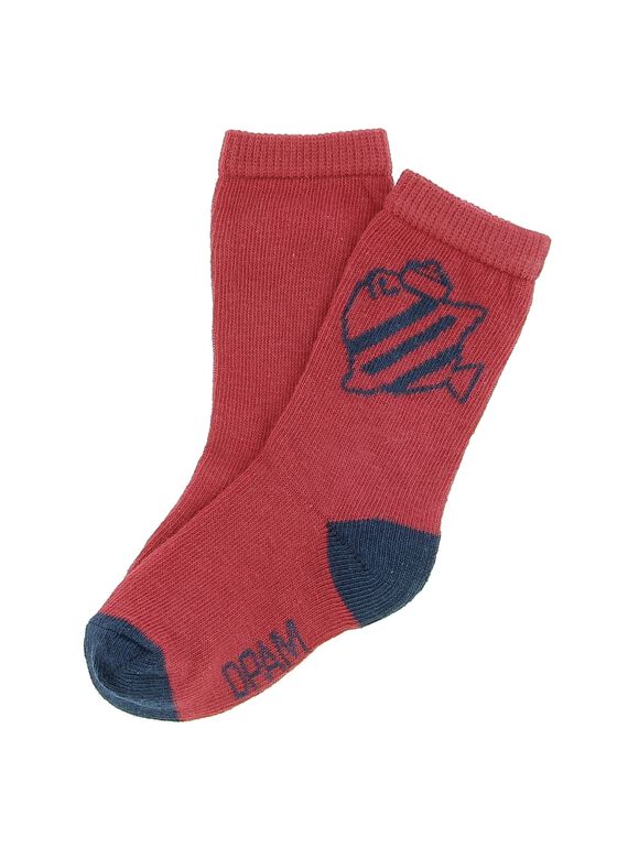 Baby boys' mid length socks DYUJOCHO6A / 18WI10J1SOQF517
