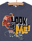 T-shirt a maniche lunghe con motivi tigri bambino MOHITEE4 / 21W902U3TML929
