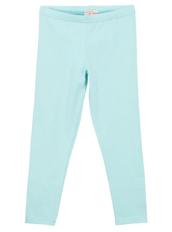 Leggings blu bambina FYABELEG2 / 19SI01R2CAL218