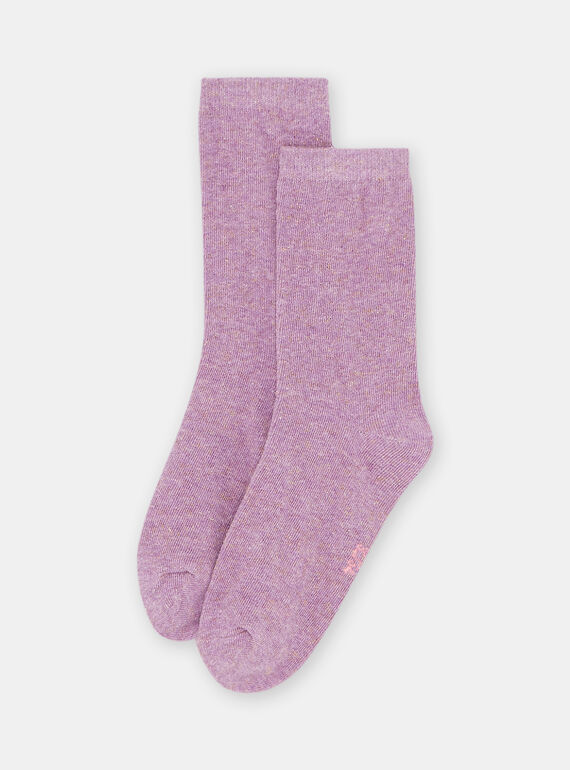 Calze glicine bambina SYAJOSCHO3 / 23WI01B1SOQ329
