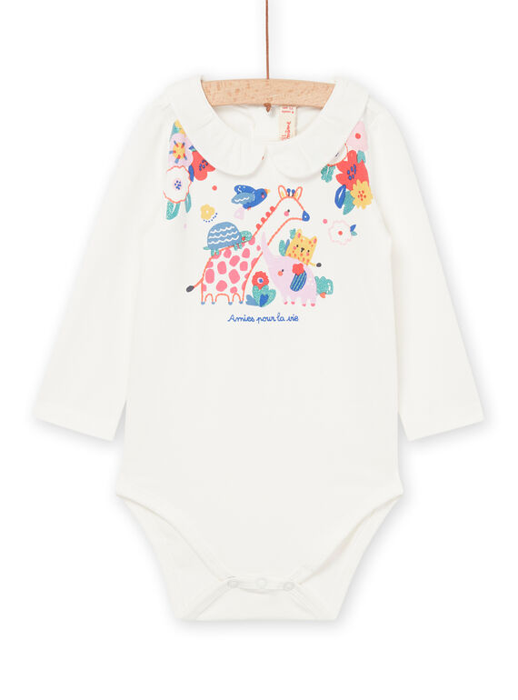 Body con motivi animali e a fiori RINAUBOD / 23SG09N1BOD001