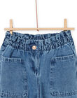 Jeans paper bag con elastico in vita PAMOJEAN / 22W901N1JEAP274