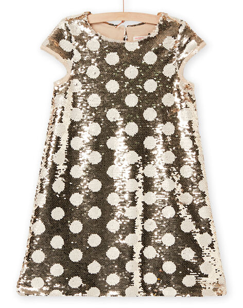 Abito con stampa a pois e paillettes RASOROB2 / 23S90121ROBK008