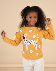 T-shirt arancione a maniche lunghe RADAYTEE2 / 23S901M3TMLB107