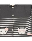 Baby girls' cotton cardigan CIBENCAR1 / 18SG09G1CAR099
