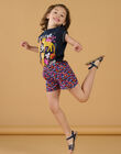 Shorts multicolori con stampa a fiori RAJUNSHORT / 23S901U1SHOC243