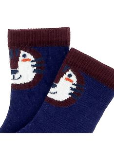 Baby boys' mid-length socks CYUDECHO / 18SI10F1SOQ703