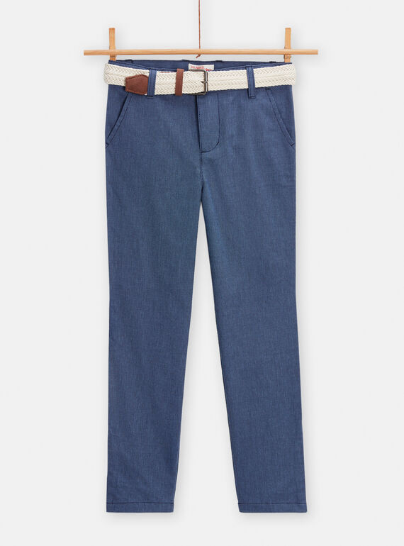 Pantaloni navy bambino TOPAPAN / 24S90221PAN705