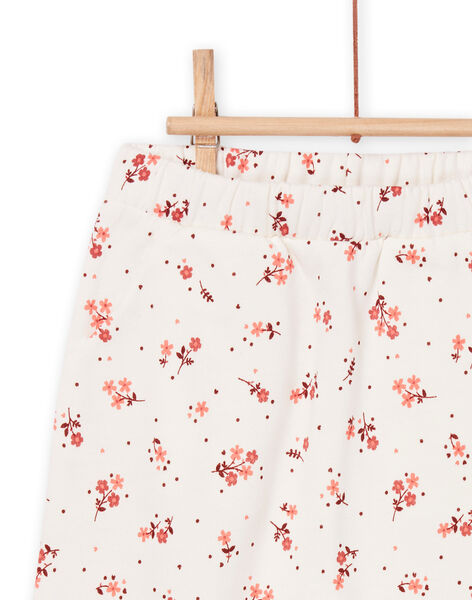 Pantaloni sportivi con stampa a fiori con tasche PIPRIBAJOG / 22WG09P1JGB009
