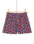 Shorts multicolori con stampa a fiori RAJUNSHORT / 23S901U1SHOC243
