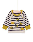 Maglia a righe con animazioni coniglio multitecniche PURHUPUL / 22WG10Q1PUL810