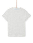 T-shirt grigio melange con motivo rana bambino NOHOTI3 / 22S902T6TMCJ920