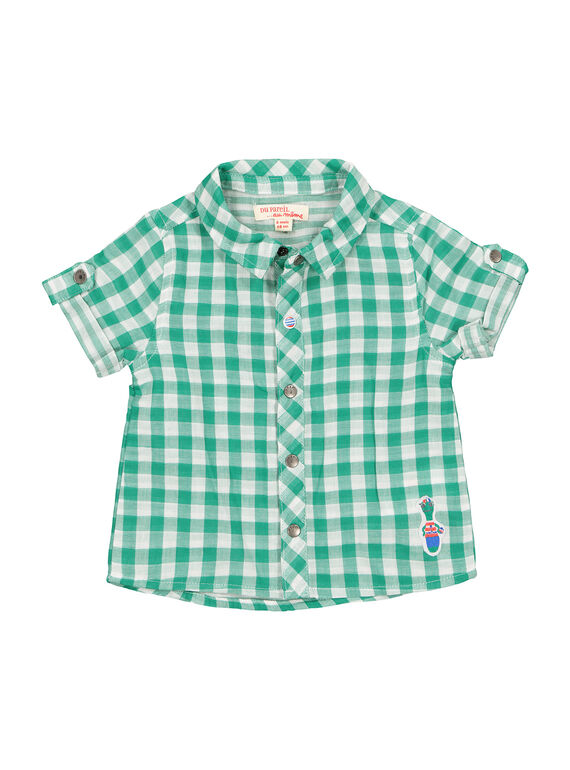 Camicia a quadri neonato FUCACHEM / 19SG10D1CHM099