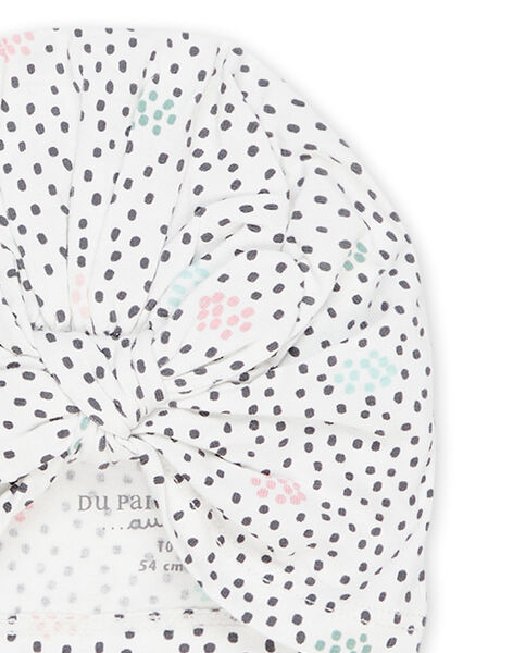 Berretto con stampa pois POU1BAN / 22WF4081CHA001