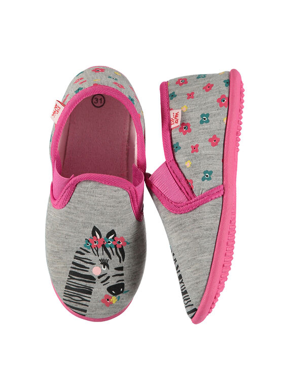 Babbucce comfort bambina FFSGZEBR / 19SK3531D0B943