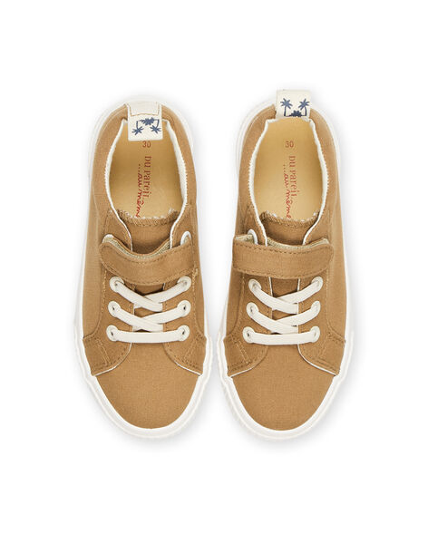 Sneakers in tela cammello ROTOILCAM / 23KK3672D16804