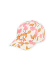 Cappellino ecrù con stampa ciliegie RYACAP1 / 23SI01B1CHA003