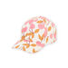 Cappellino ecrù con stampa ciliegie