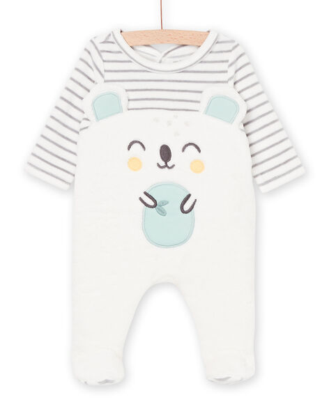 Tutina a righe e motivo koala POU2GRE4 / 22WF0491GRE001