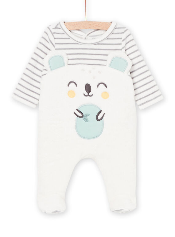 Tutina a righe e motivo koala POU2GRE4 / 22WF0491GRE001