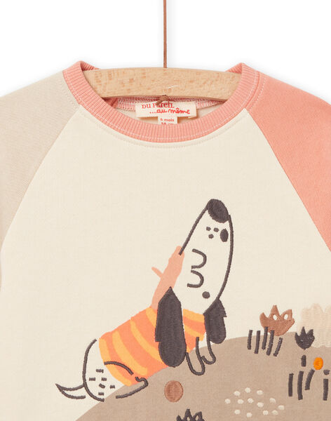 Felpa colorblock felpata RUSUNSWE / 23SG10K1SWE005