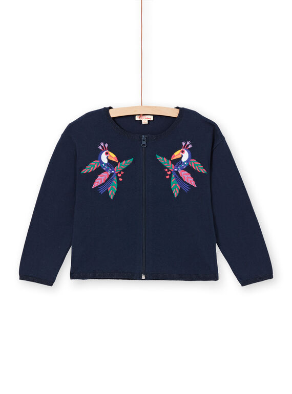 Cardigan maniche lunghe ricamato LANAUCAR / 21S901P1CARC205