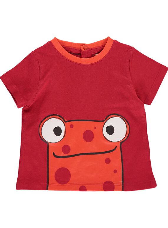 Baby boys' short-sleeved T-shirt CUJOTI10 / 18SG10S4TMC502