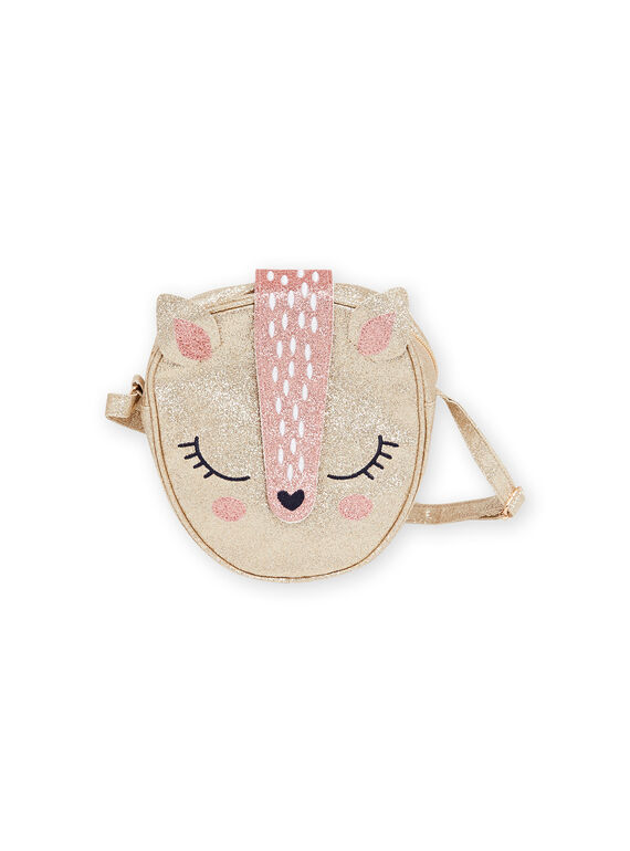 Borsa dorata cerbiatto bambina MYANOBAG / 21WI01Q1BESK008