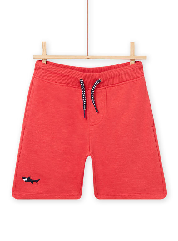 Bermuda rosso gambero bambino NOJOBER2 / 22S902C2BERF524