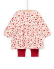 Abito maniche lunghe con stampa e leggings a tinta unita PIPRAENS / 22WG09S1ENS301