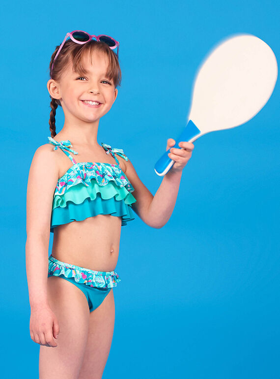 Bikini turchese bambina LYABIK2 / 21SI01DCMAIG621