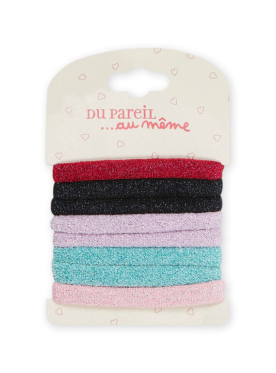 Set 8 elastici multicolore RYAJOELA1 / 23SI01B4ELA326