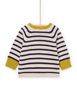 Maglia a righe con animazioni coniglio multitecniche PURHUPUL / 22WG10Q1PUL810