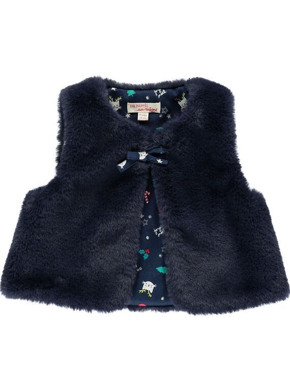 Baby girls' gilet DICRACAR / 18WG09R1CAR070