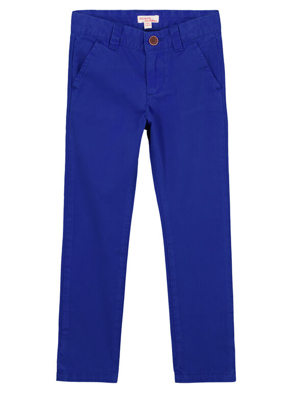 Pantaloni chino Cobalto GOJOPACHI3 / 19W90247D2B720