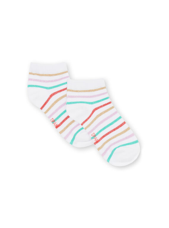 Calze a righe multicolore bambina LYAVISOCK / 21SI01U1SOQ000