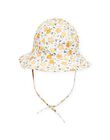 Cappello bianco e giallo neonata NYIHOCHA / 22SI09C3CHA000