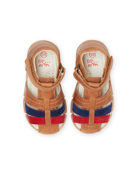 Sandali cammello neonato NUSANDBRUNO / 22KK3847D0E804
