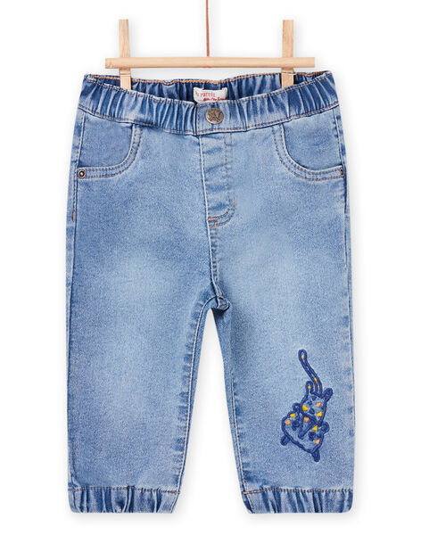 Pantaloni in maglia denim PUCIJEAN / 22WG10M1JEAP272