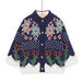 Cardigan in maglia con motivi jacquard