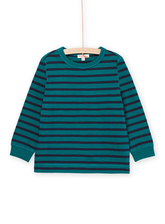 T-shirt a righe maniche lunghe POJOTIRIB3 / 22W902B8TML060