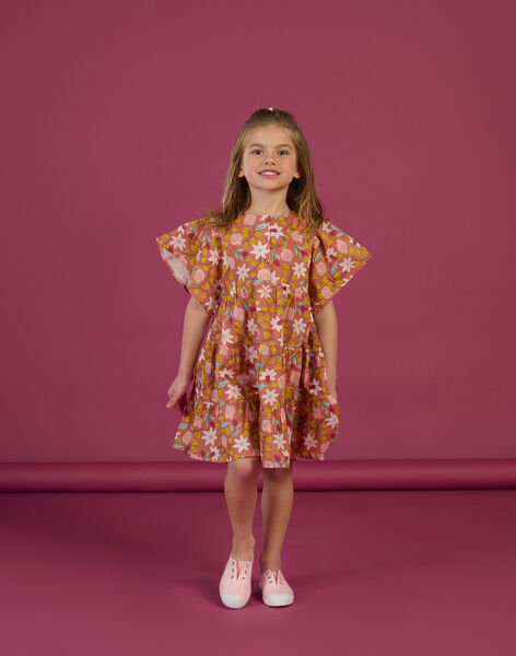 Abito con stampa a fiori RAMAGROB1 / 23S901T3ROBE415