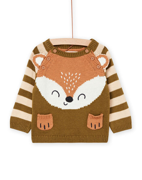 Maglia con stampa animale PUPRAPUL2 / 22WG10S2PULG608