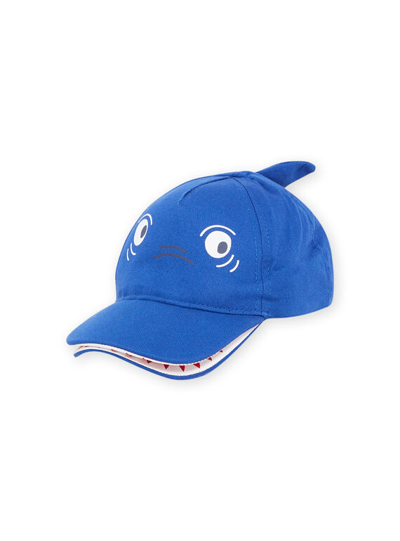Cappellino blu pop con stampa testa di squalo 3D RYOJOCHA9 / 23SI02C2CHAC238