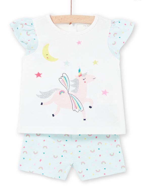 Pigiama blu neonata LEFIPYJNUI / 21SH13C1PYJC218